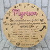 Placa Seño Profe Maestro-a 1