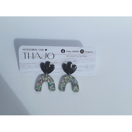 Pendientes Resina 008