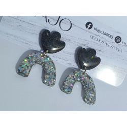 Pendientes Resina 008