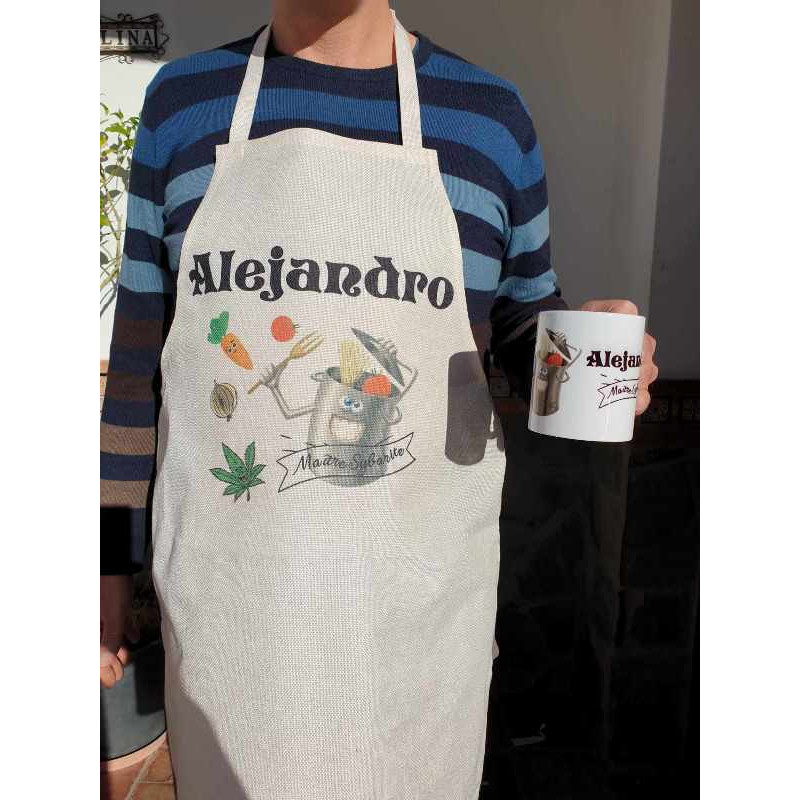 Delantal Taza a Juego