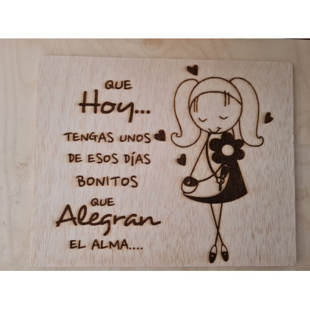 Letrero Personalizado de Madera Frases 4