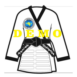 Medallero Taekwondo Judo Karate Kimono Dojo