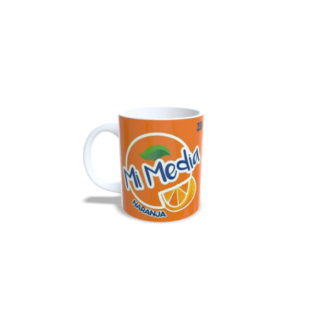 Taza Mug 330 ml Media Naranja F