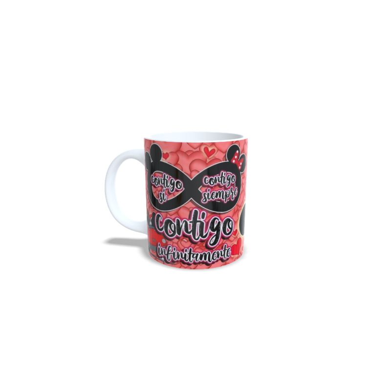 Taza Mug 330 ml Contigo Minnie Mickey