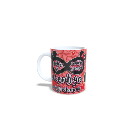 Taza Mug 330 ml Contigo Minnie Mickey