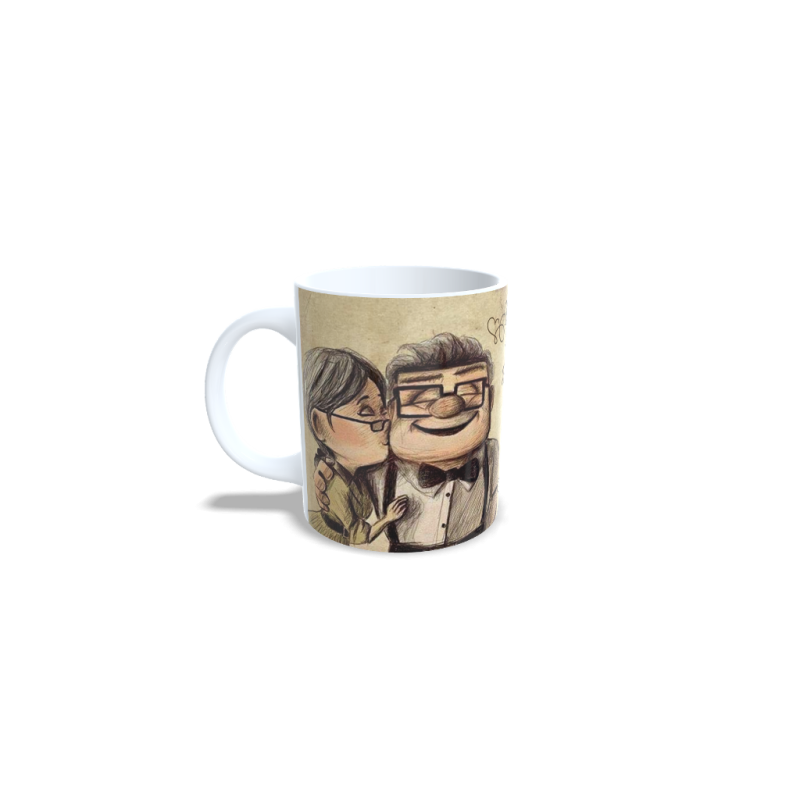 Taza Mug 330 ml Carl y Russell Up