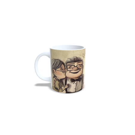 Taza Mug 330 ml Carl y Russell Up