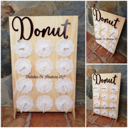 Expositor Donuts Madera