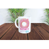 Taza Mug 330 ml Donut Amar es