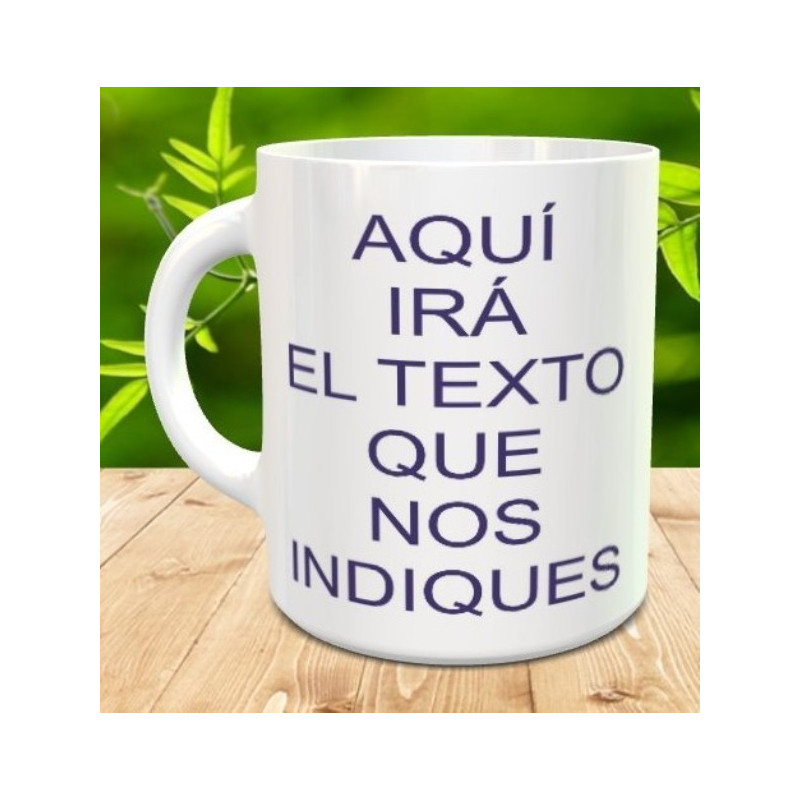 Taza Mug 330ml Personalizada